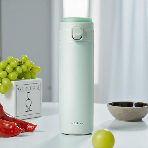 乐扣乐扣（LOCK&LOCK）新款弹盖保温杯 316L不锈钢 保温保冷 LHC3101 商品图7
