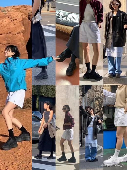 萨*蒙联名款 时尚厚底休闲运动 商品图5