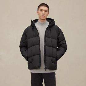 CHINISM CH安心白鸭绒连帽羽绒服男秋冬保暖外套