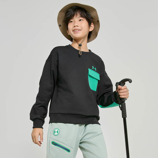 【正品直发】Under Armour安德玛儿童套头卫衣251103362超低折扣 商品图0