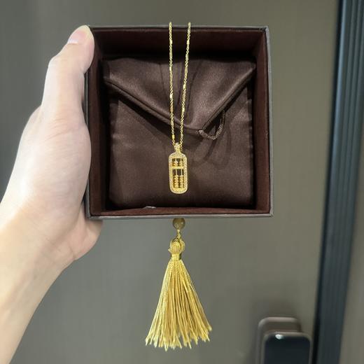 古&法&金算盘项链 商品图8