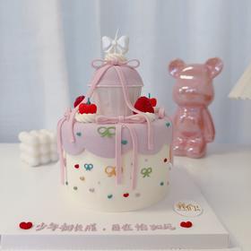 ins风甜美简约蛋糕-低糖处理无添加