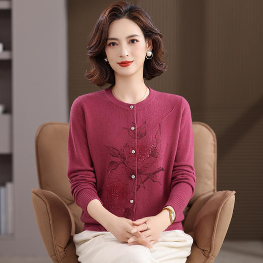 W087-58608-165-278妈妈装秋 商品图1