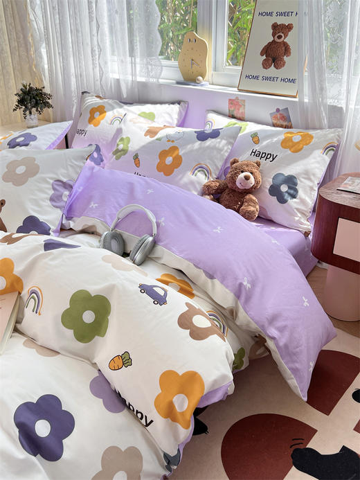 【YW】无忧购100%纯棉可爱卡通印花四件套（截单后3-5天发货) 商品图10