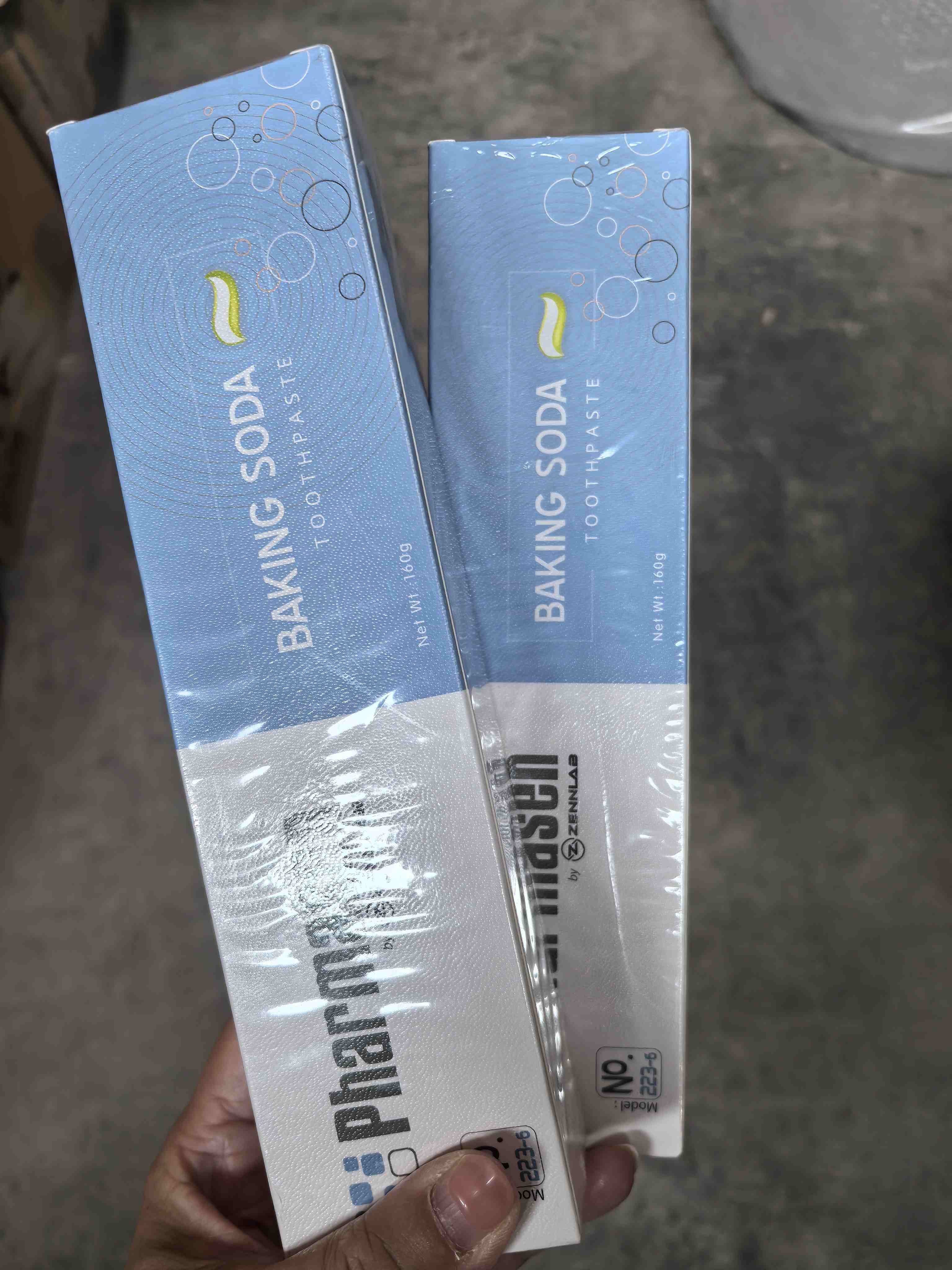 2支 班姆士小苏打牙膏青柠薄荷160g效期26年10月