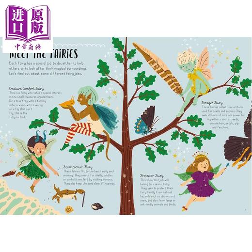 【中商原版】仙女树屋 Fiona Munro Fairy Tree House 包含神奇的立体场景和19个可拆卸的互动玩具部件 英文原版 精装童书读物 商品图1