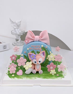 迪士尼玲娜贝儿蝴蝶结花花款（生日or满月备注）