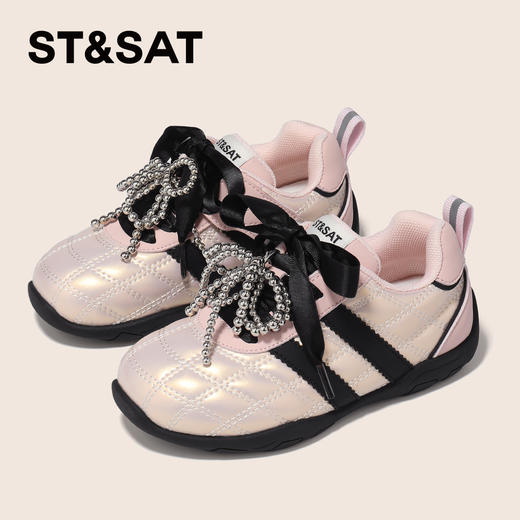 【童鞋】星期六时尚菱纹格芭蕾风女童德训鞋SSD3192UD1 商品图10