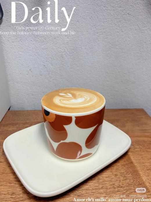 日本M***arimekko男女同款下午茶牛奶情侣咖啡杯高级陶瓷杯套装 商品图12