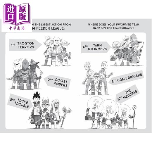 【中商原版】奔跑者3 Dungeon Runners Ocean Chase 英文原版小初文学 儿童文学 奇幻冒险小说 章节故事书 情节丰富 插图精美 商品图2