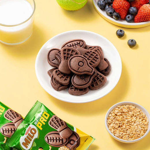 休闲高钙营养糕点雀巢美禄运动力量饼干630g 商品图6