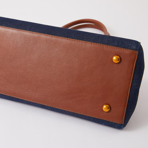 谜底法棍包2025冬新品复古风红棕皮大容量包包单肩包女254MQ1955 商品图2