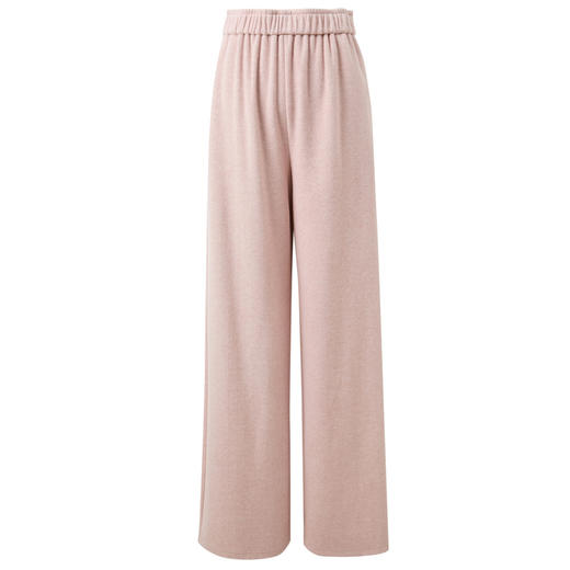 三彩2025冬季新款慵懒休闲长裤松紧高腰阔腿裤宽松垂感显瘦M 商品图4