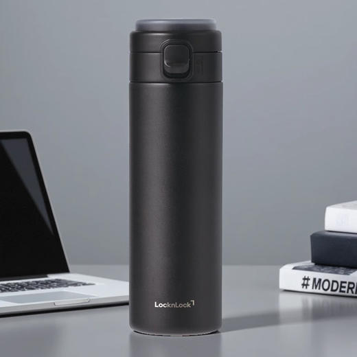 乐扣乐扣（LOCK&LOCK）新款弹盖保温杯 316L不锈钢 保温保冷 LHC3101 商品图8