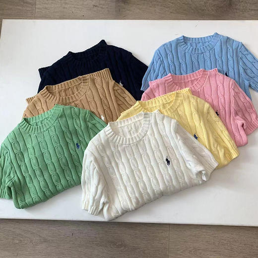 经典款！拉夫这件麻花短袖也太好看了吧！ 商品图14