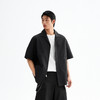 CHINISM赤尘 古巴领休闲短袖衬衫男2025夏季免烫上衣半袖简约衬衣 商品缩略图0