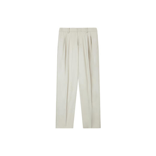 CHINISM赤尘 通勤都市系列休闲西裤男秋季潮流复古简约宽松直筒裤 商品图4