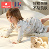 科巢四季宝宝睡袋纯棉连体衣开衫长袖睡衣居家透气款睡衣新生幼儿 商品缩略图3