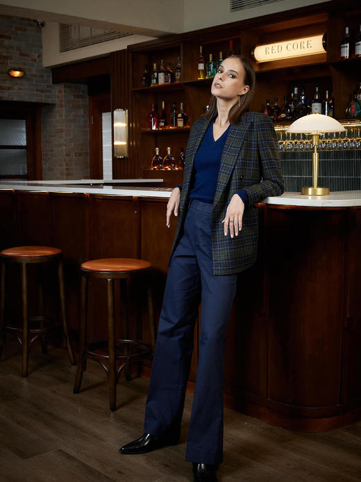 FREY｜TR066 BORDEAUX trousers [ 深蓝 ] 商品图3