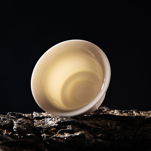 正山堂茶业 白瓷盖碗瓷都德化120ml/150ml茶具 商品图3
