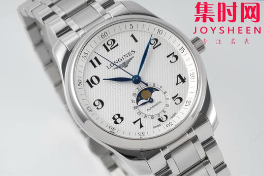 APS浪琴名匠系列 名匠月相腕表 名匠四针月相 经典数字面 男士腕表 表径40mm 商品图3