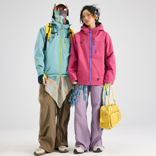 【一件搞定所有天气 防风防泼防污 透气不闷汗】芙康德尼 秋冬山系防风外套 商品图3