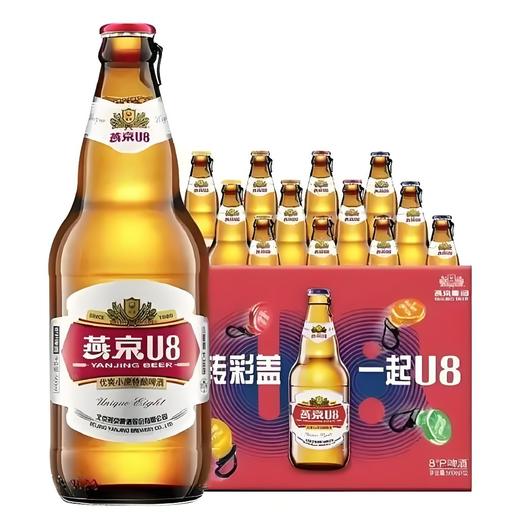 【啤酒】燕京U8啤酒500*12瓶 商品图0