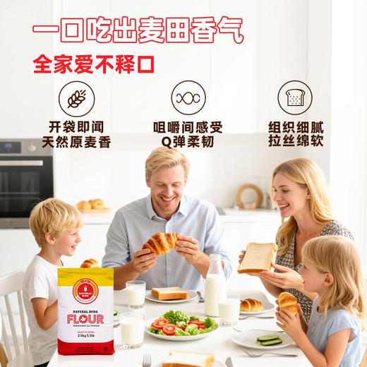 【圣地博格多用途面粉】规格：2.5kg&5kg/袋 商品图14