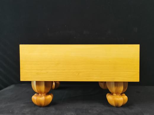 围棋界的天才棋士【吴清源】签名日本产本榧五寸带脚围棋盘 商品图7