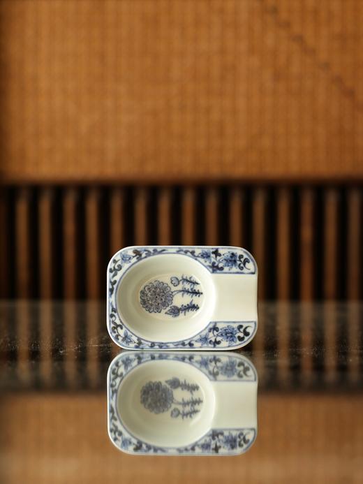 【元岚堂】元青花海浪纹花卉雪茄烟灰缸 商品图2