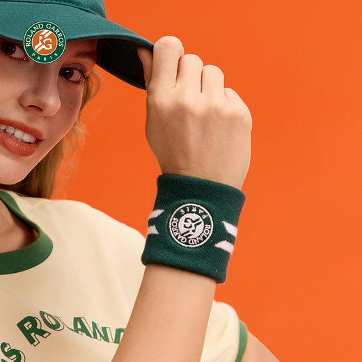 罗兰加洛斯法网护腕男女专业运动吸汗擦汗腕带网球周边装备护具 商品图0