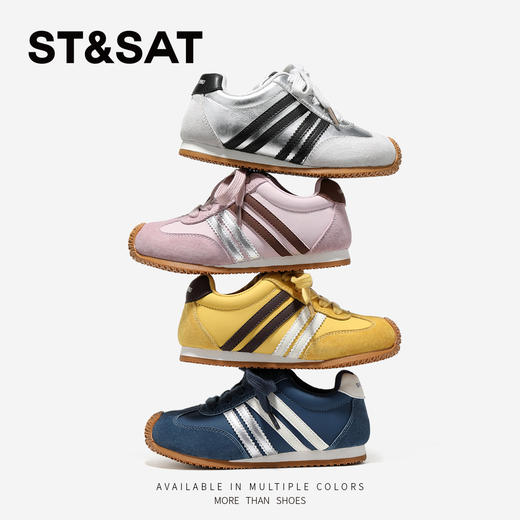 【童鞋】星期六轻便跑步校园舒适男女童德训鞋SSD3192UB6 商品图2