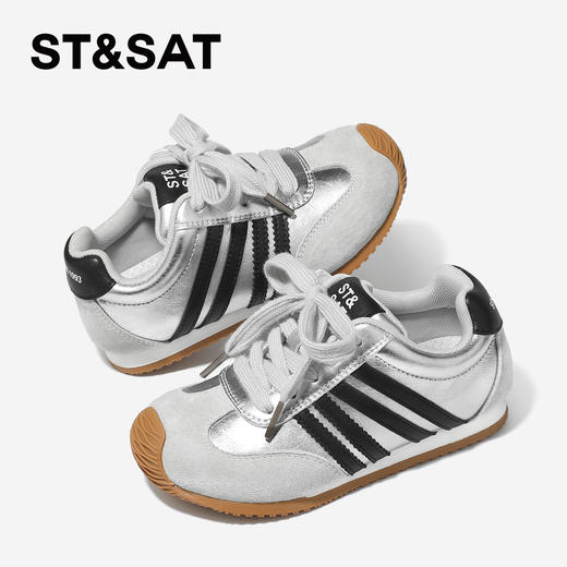 【童鞋】星期六轻便跑步校园舒适男女童德训鞋SSD3192UB6 商品图13