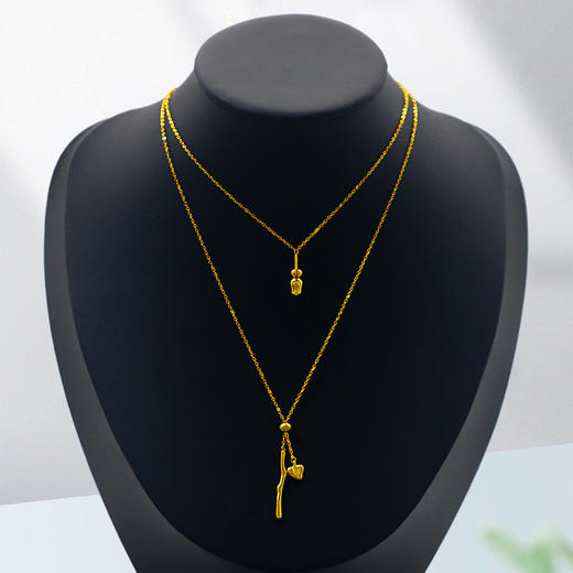 项链、手链、耳环套装   礼盒拆出 带布袋 商品图0