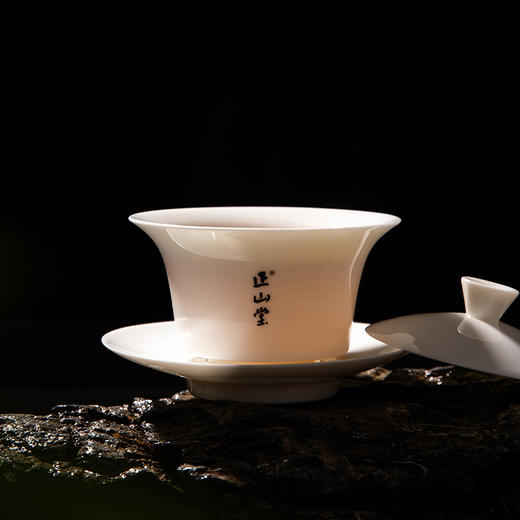正山堂茶业 白瓷盖碗瓷都德化120ml/150ml茶具 商品图1