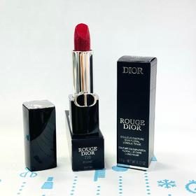 Dior 迪奥烈艳蓝金丝绒/缎光口红#720（658942）（658454）