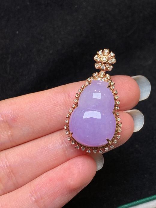 葫芦翡翠吊坠 商品图0