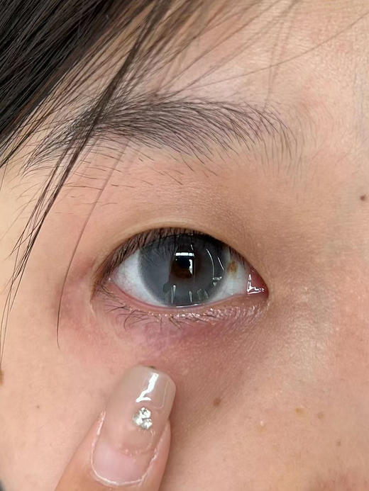 liliyacon 凌霄云雾 半年抛 两片 14.5mm 参考着色 14.0mm 基弧 8.6 含水 38% 新锐国货 商品图3