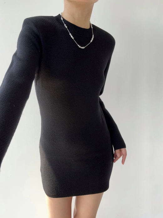 FREY｜KT102 KUMLA knit dress [ 黑 ] 商品图1