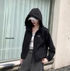 半身缘女装 春季户外防风防水简约大方连帽夹克261113P01340003 商品缩略图2