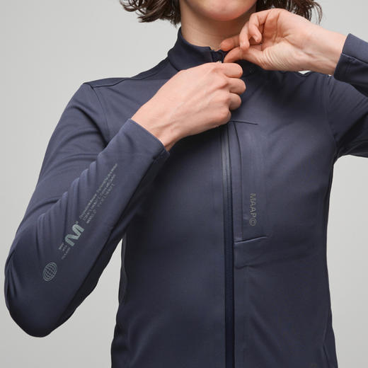 MAAP 女士 Apex Deep Winter系列 远航蓝 保暖骑行夹克 商品图2