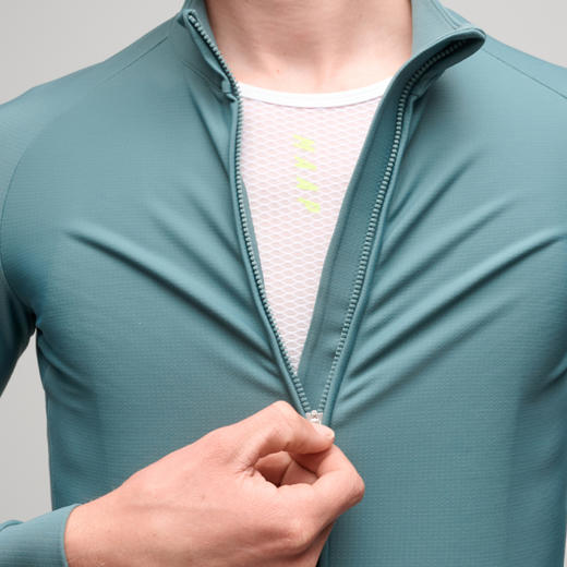 MAAP 男士 Aeon系列 远洋蓝 加绒长袖骑行服 商品图2