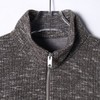 87788SDSA男士秋冬新款痞帅男装潮牌高街半拉链立领针织卫衣时尚上衣 商品缩略图2