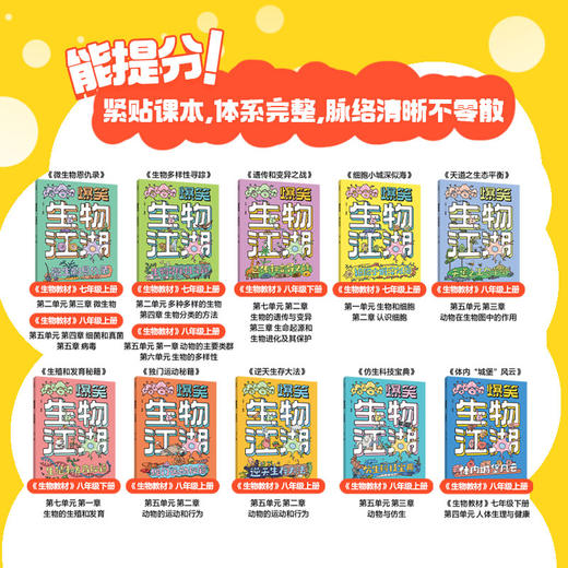 爆笑生物江湖+爆笑化学江湖 商品图6