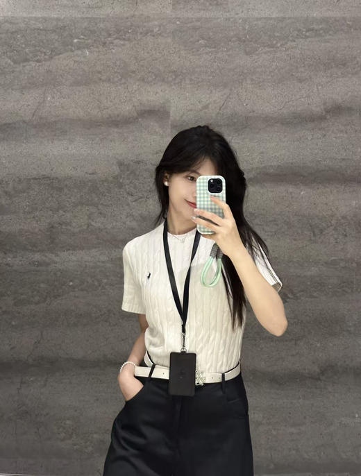 经典款！拉夫这件麻花短袖也太好看了吧！ 商品图8