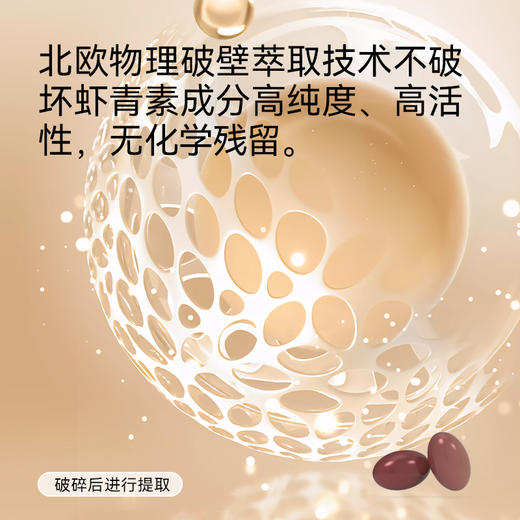 Biopluss挪威进口虾青素精华口服胶囊雨生红球藻120粒/瓶 商品图5