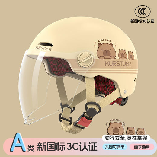 新国标3C认证头盔 电动车头盔秋新款电瓶车帽男士四季款通用 商品图13