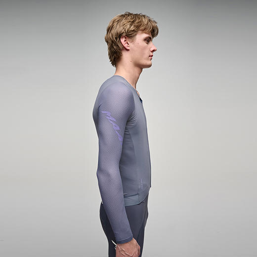 MAAP 男士 Emerge LS Jersey 星河紫 长袖骑行服 商品图2