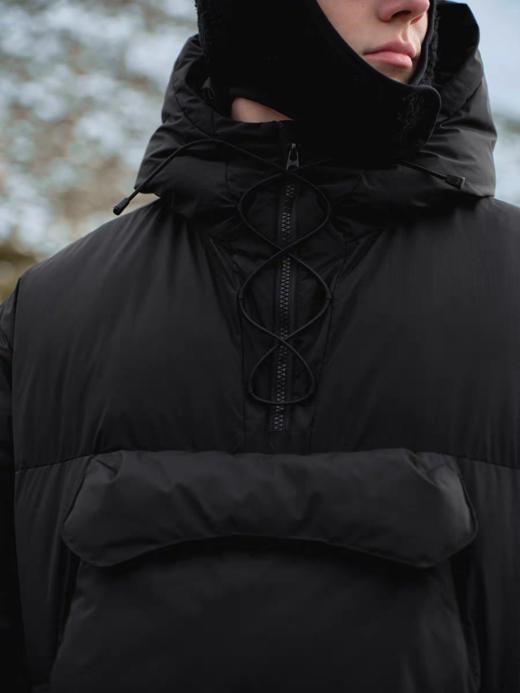 Evistub/E-4DWT978/抗撕防寒加厚半开襟棉服 商品图3