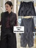 585906秋.上新 国风暗花烟管裤 商品缩略图0